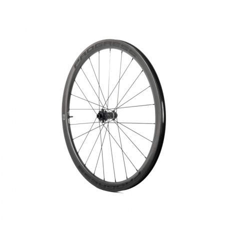 PROGRESS Front Wheel for Clincher AERO 38 DISC 12X100 PGRUAED25CDUNG