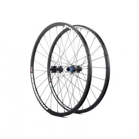 PROGRESS Tubular disc wheelset JGO PHANTOM CX VEKTOR 12X100//12X142 SHIMANO HG BL PGRUPHDCXVJHGBL