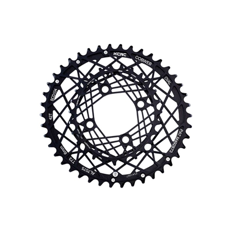 KCNC Oval 4-Arm Chainring BCD104 KCPLM4NGC38D