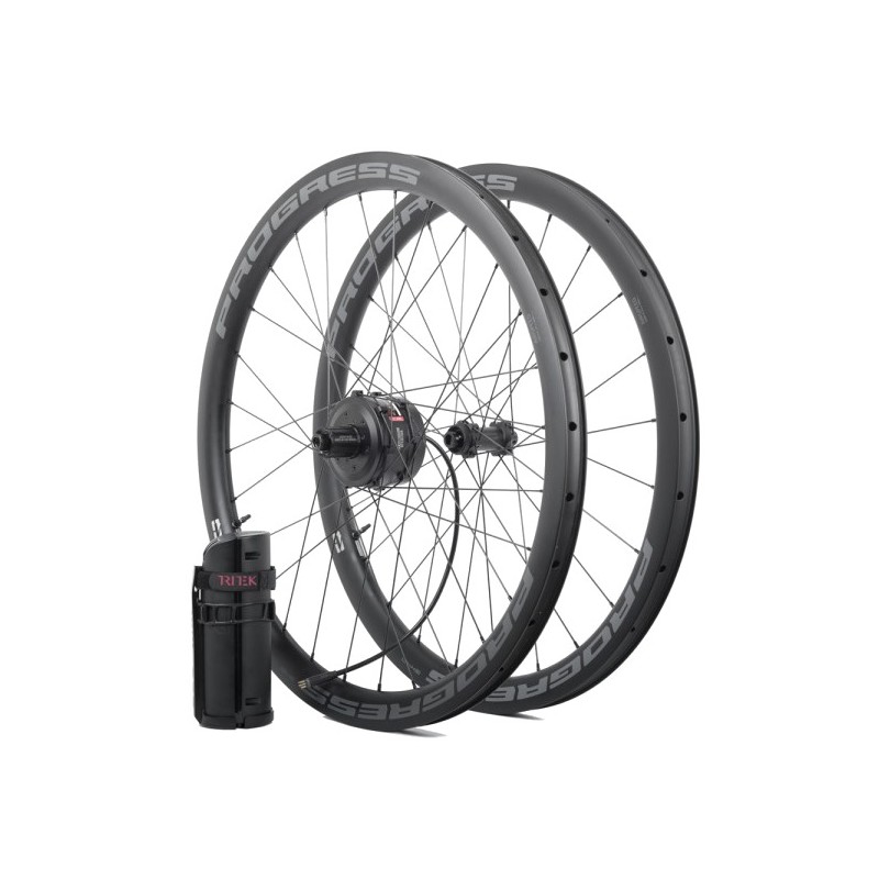 PROGRESS Gravel wheelset SET E-MOTO AIRSPEED 12X100/12X142 SHIMANO PGRUAPDMGJHGGR