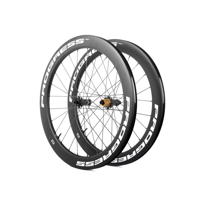 PROGRESS Clincher Wheelset SET NEON DISC 12X100/12X142 SRAM XDR PGRUNEDN2CJXDRBL