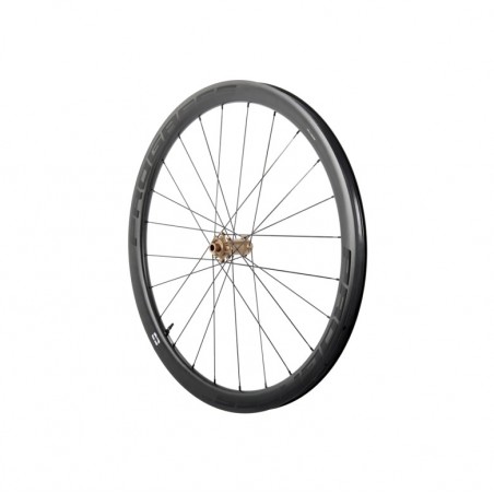 PROGRESS Front Wheel for Clincher AERO 45 DISC 12X100 PGRUAE45DCDUNBZ