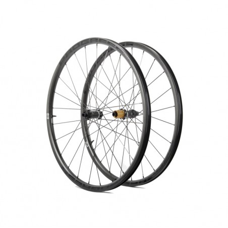 PROGRESS Juego de ruedas para cubierta ASPIN SET NEON DISC 12X100/12X142 CAMPAGNOLO N3W PGRUASPDCJN3WNG