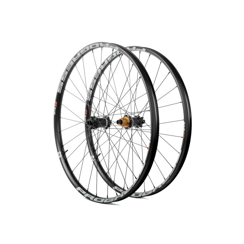 PROGRESS Juego de ruedas SET EVO-PRO 29 BOOST 15X110/12X148 MICROSPLINE PGRUEVO529BJMSBL