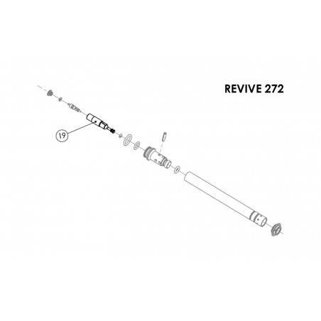 BIKEYOKE Recambio émbolo de reseteo REV15 REV17 REV19 65515