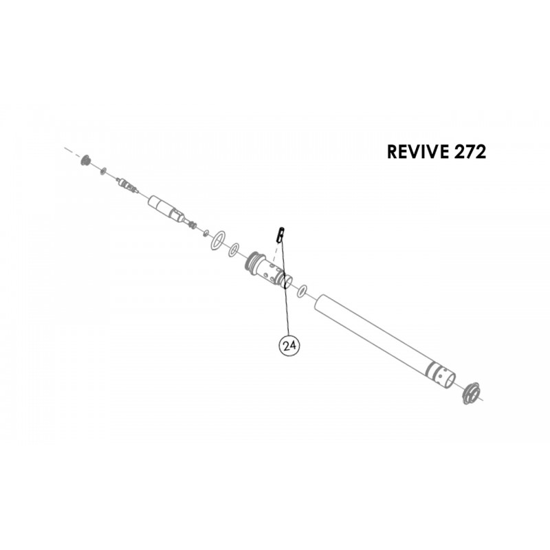 BIKEYOKE Recambio pasador de resorte 3X12 65519