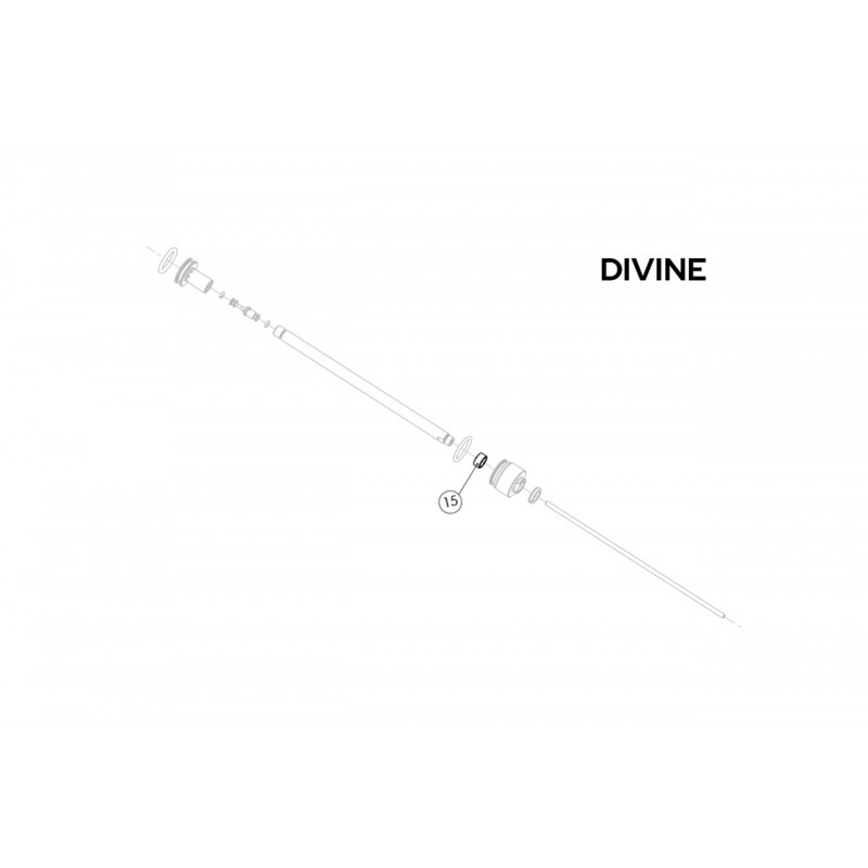 BIKEYOKE Recambio casquillo interior SHAFT DU 8MM 65552