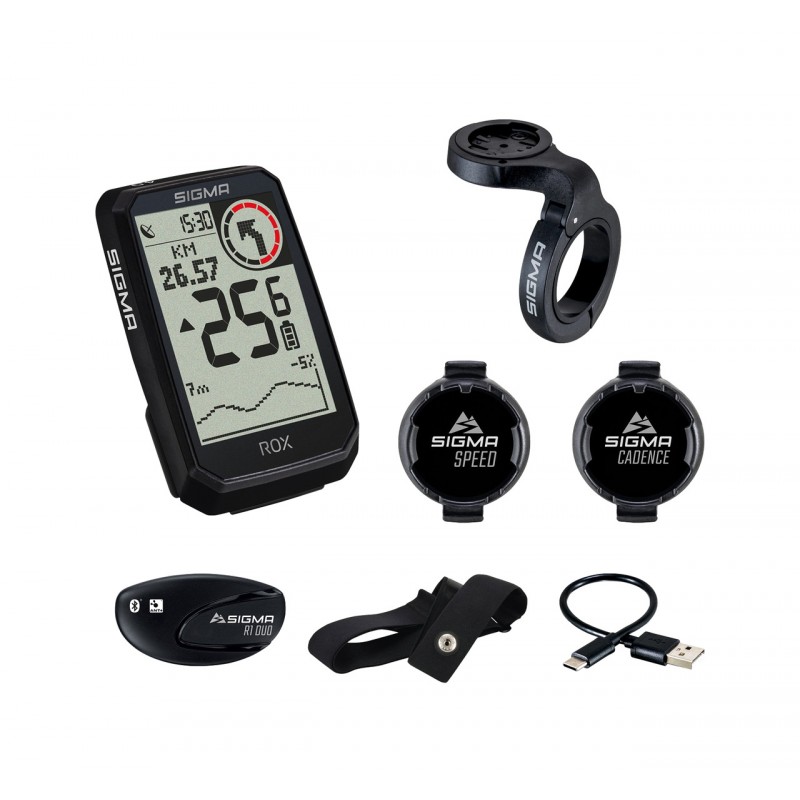SIGMA Gps cuentakilometros con sensor ROX 4.0 ENDURANCE SET 64008VAR