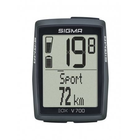 SIGMA Display para bicicleta eléctrica EOX VIEW 700 64027