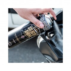TUDETIC Spray Abrillantador y Protector Silicone Shine de MUC-OFF - Fragancia Cereza 500ml KT-325