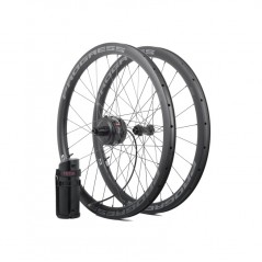 PROGRESS Juego de ruedas carretera SET E-MOTO AIRSPEED 12X100/12X142 SHIMANO PGRUAPDMRJHGGR