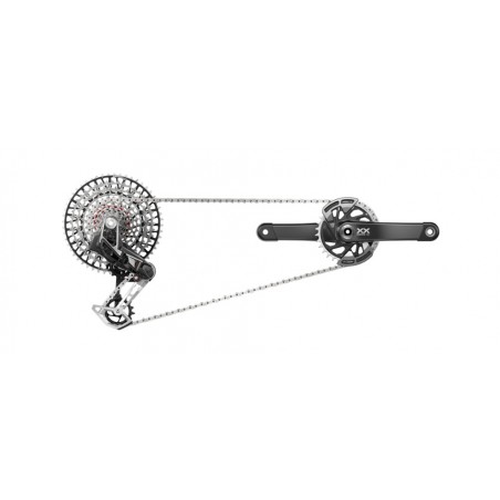 SRAM Grupo electrónico con potenciómetro XX T-TYPE EAGLE TRANSMISSION AXS DUB DM (10-52) 165 MM/32D 109307