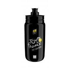 ELITE Bidon bicycle bottle FLY TOUR DE FRANCE BLACK MAP 550 ML 2026 729560