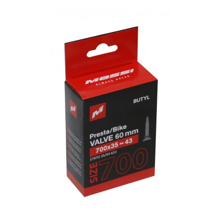 MASSI Cámara de aire 700X35-43C V.BICI 60MM 61929