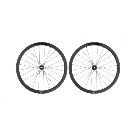 MASSI Ruedas de carbono 700 X-TECH 2 DB 38 HG11 65105