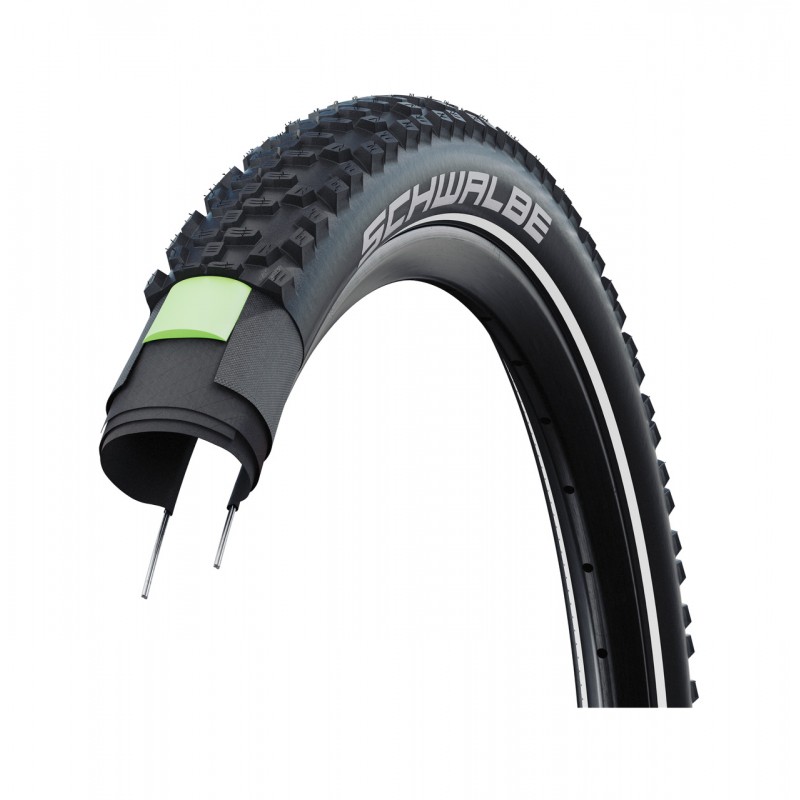 SCHWALBE Puncture-proof tire cover 27.5X2.25 SMART SAM PLUS PERFOR. A/R 64069