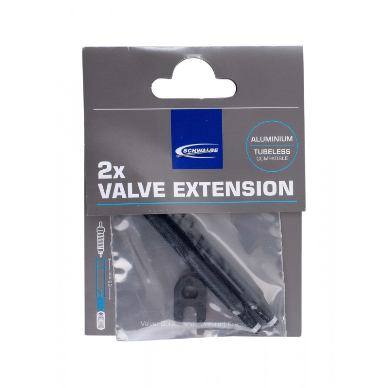 SCHWALBE Prolongador de válvula 65MM VB (2UN) 64312