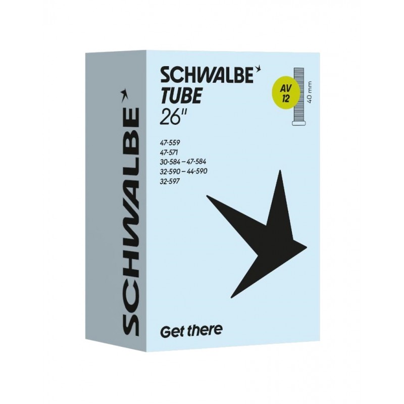 SCHWALBE Cámara de aire 26/27.5X1.35-1.75 40M VM 65475