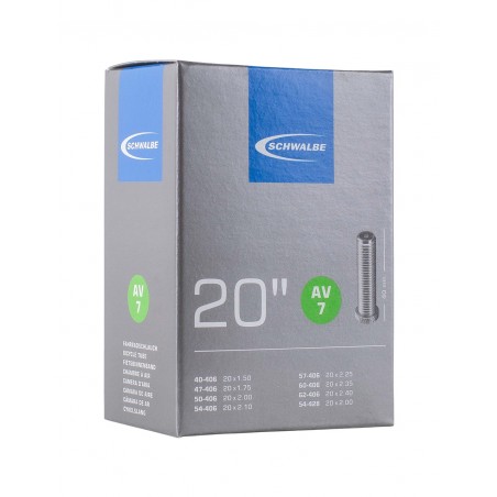 SCHWALBE Cámara de aire 20X1.75/2.50 V.MOTO 65672