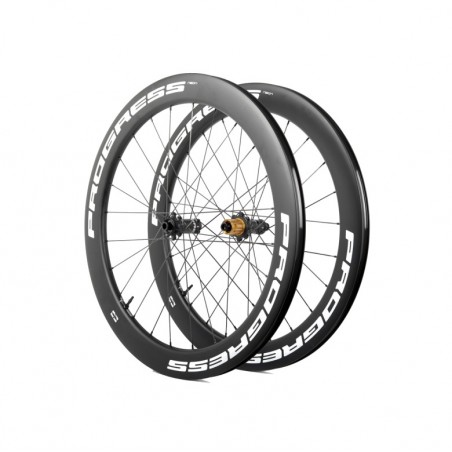 PROGRESS Clincher Wheelset SET NEON DISC 12X100/12X142 CAMPAGNOLO N3W PGRUNEDN2CJN3WBL