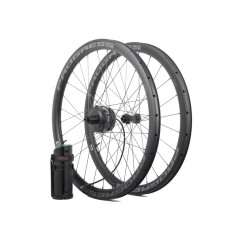 PROGRESS Gravel wheelset SET E-MOTO AIRSPEED 12X100/12X142 SHIMANO PGRUAPDMGJHGGR