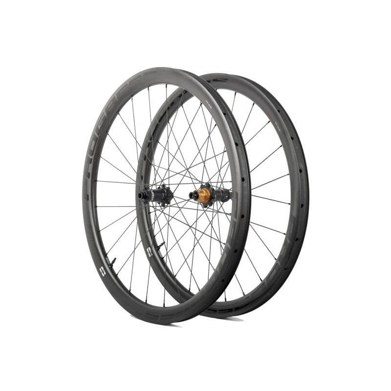 PROGRESS Wheel set GRX40 12X100/12X142 CAMPAGNOLO N3W PGRUGRX40CJN3WNG