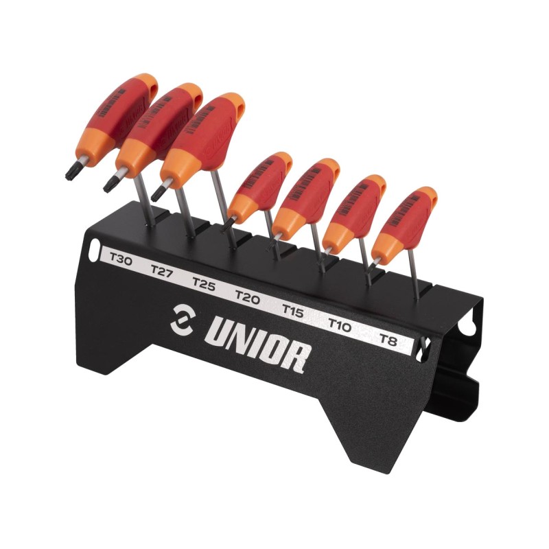 UNIOR Torx Screwdriver Set TX8-10-15-20-25-27-30 / 7PCS UN-03-629821