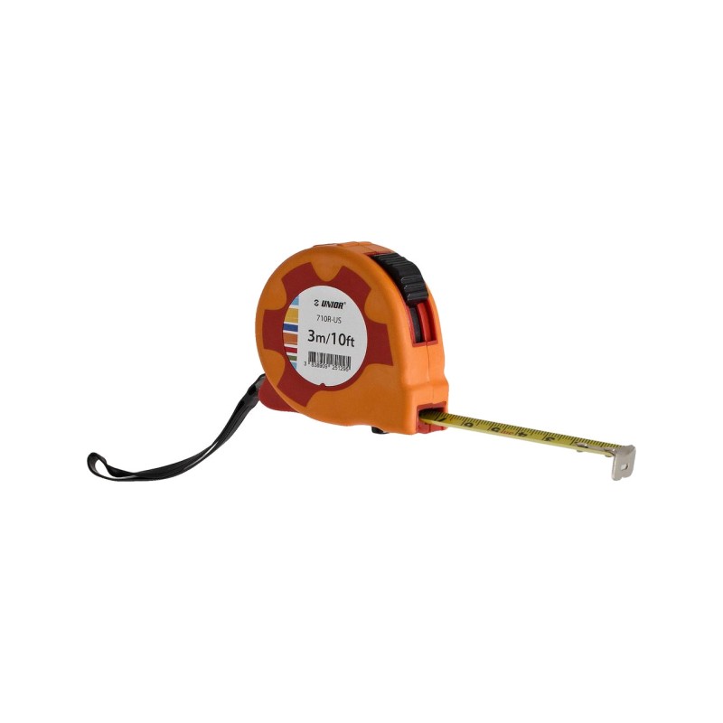 UNIOR Flexómetro cinta metrica 3M UN-04-625129
