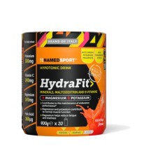 NAMEDSPORT Polvo de hidratación HYDRAFIT RED ORANGE 400G NM001-1FO-POW-HF2022-01