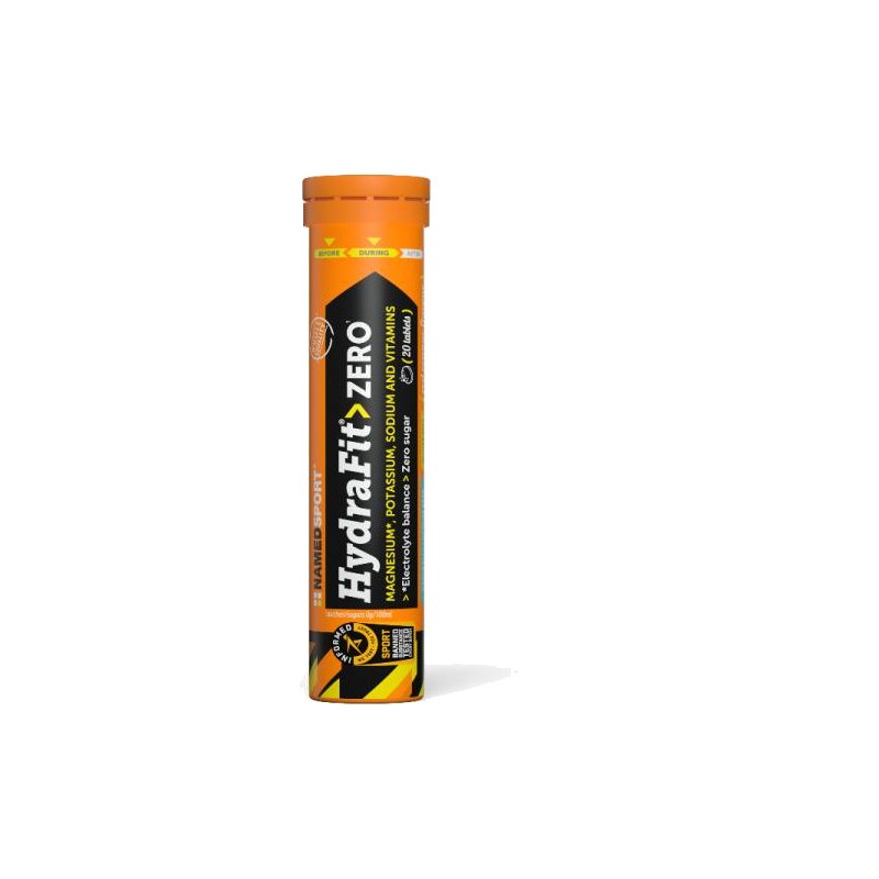 NAMEDSPORT Pastillas de hidratación HYDRAFIT ZERO NM001-1FO-TAB-HFZ-TUB23-01