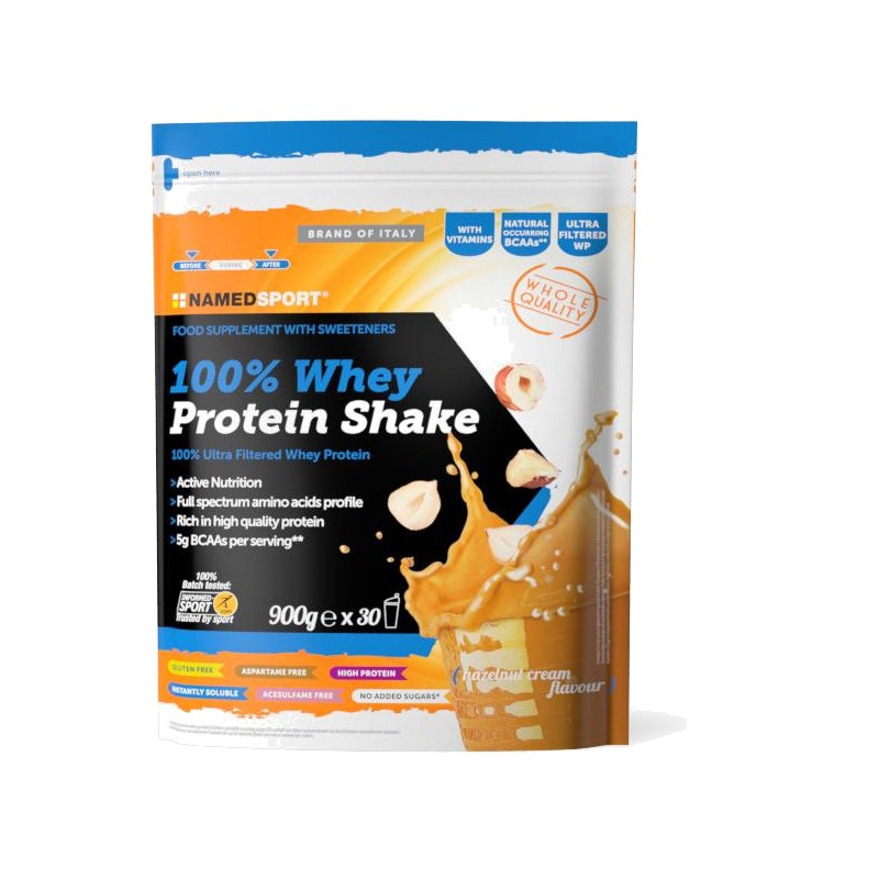 NAMEDSPORT Polvo de proteína suero 100%WHEY PROTEIN SHAKE - CADUCIDAD 30/07/2026 NM002-SP881-VAL