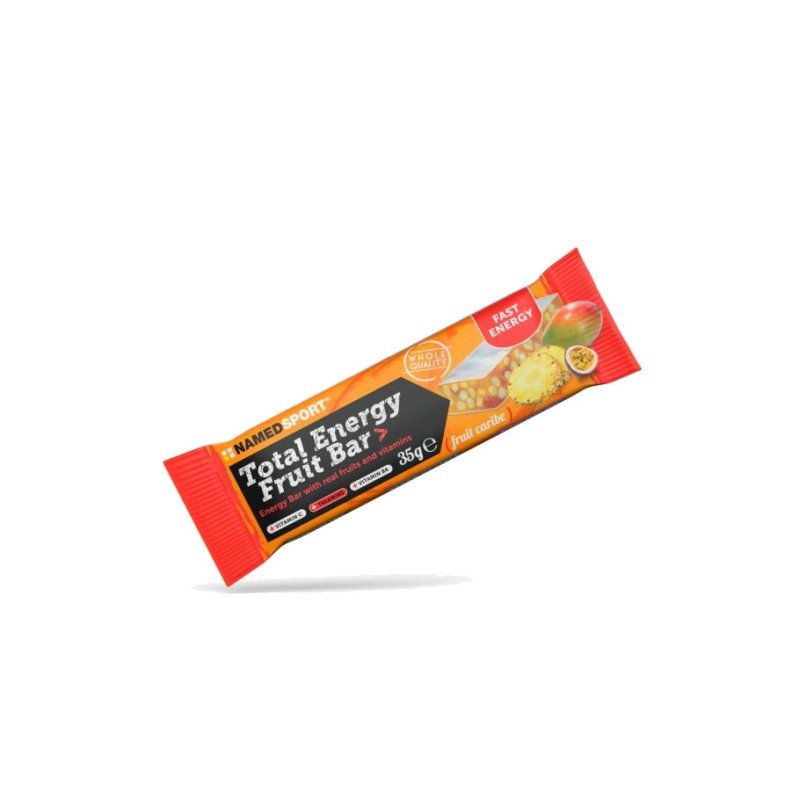 NAMEDSPORT Barrita energética de fruta TOTAL ENERGY FRUIT BAR NM005-SP8371