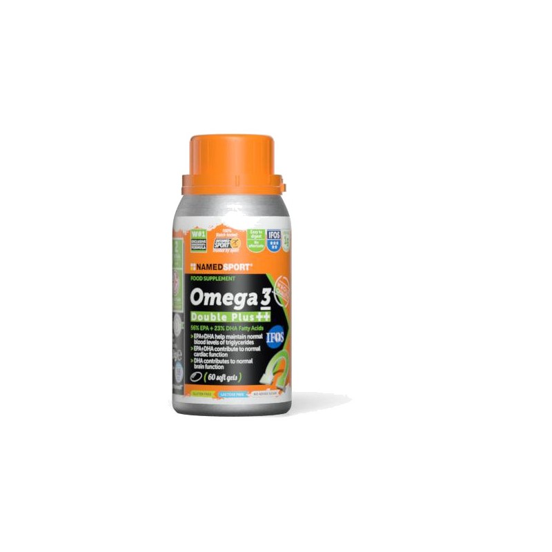 NAMEDSPORT Cápsulas 4 DOUBLE PLUS ++ OMEGA 3 NM006-SP343