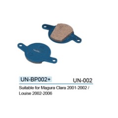 UNEX Pastillas de freno disco UN00BP002DIY