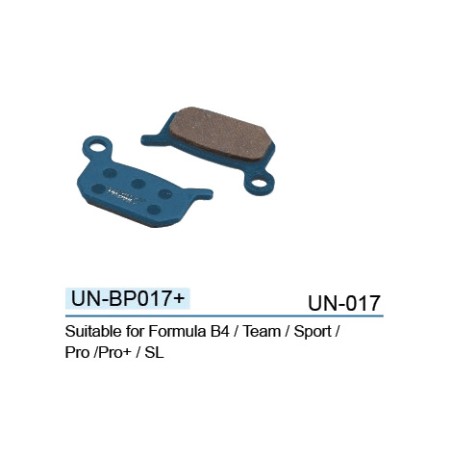 UNEX Pastillas de freno disco UN00BP017DIY