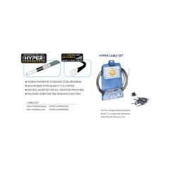 UNEX HYPER Brake Cable and Housing Kit UN00HYPER010