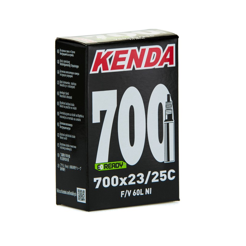 KENDA Camara de aire bicicleta 700 23/25C KTUN700559003N4