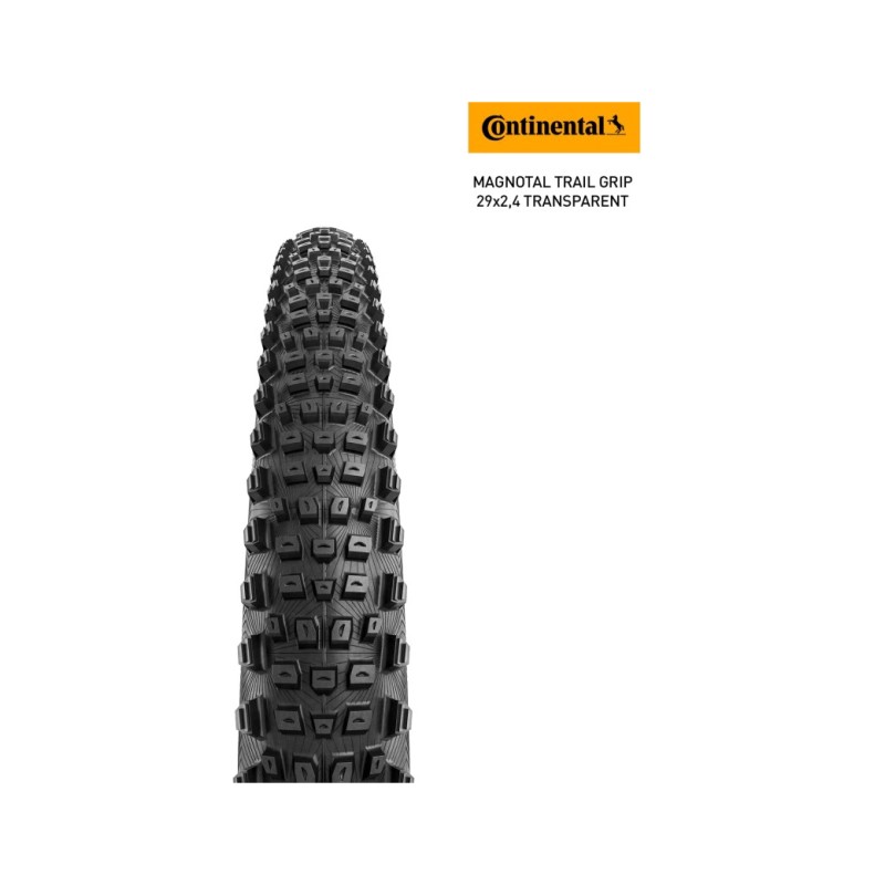 CONTINENTAL Tire MAGNOTAL DOWNHILL SOFT TR 29X2.4 TRAIL CASING TRANSPARENT, GRIP COMPOUND 4019238402087