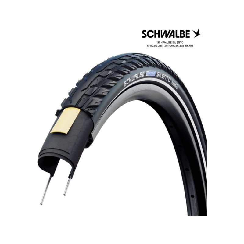 SCHWALBE Tire cover SILENTO K-GUARD 28X1.40 700X35C B/B-SK+RT 4026495672818