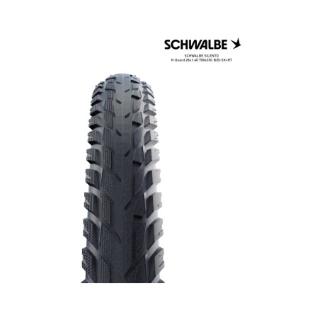 SCHWALBE Tire cover SILENTO K-GUARD 28X1.40 700X35C B/B-SK+RT 4026495672818