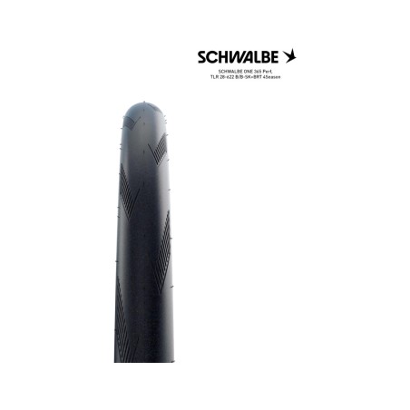 SCHWALBE Tire ONE 365 PERF TLR 700X28C B/B-SK+BRT 4026495946308
