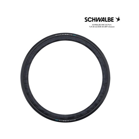 SCHWALBE Tire ONE 365 PERF TLR 700X28C B/B-SK+BRT 4026495946308