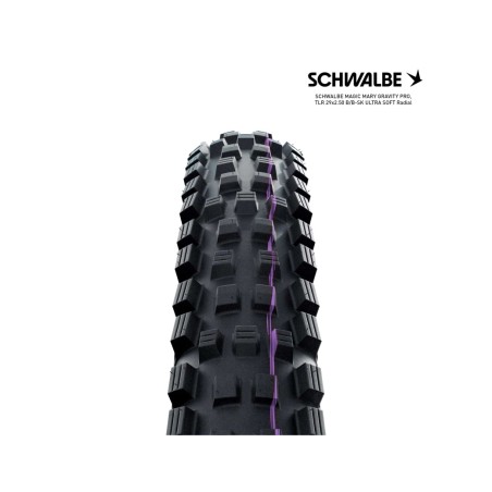 SCHWALBE Tire MAGIC MARY GRAVITY PRO TLR 29" 29X2.50 B/B-SK ULTRA SOFT RADIAL 4026495969529