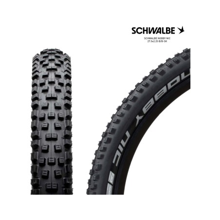 SCHWALBE NOBBY NIC 27.5X2.25 B/B-SK Tire 4026495973120