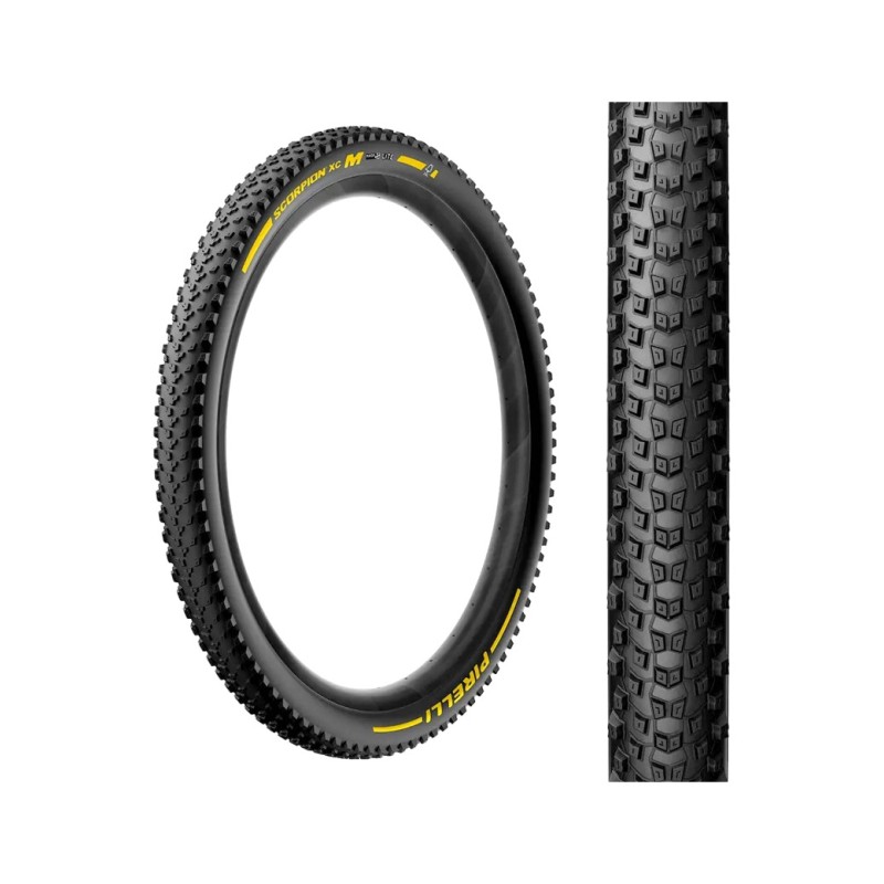 PIRELLI Tire cover SCORPION RACE XC M 29 X 2.4 LITE YELLOW