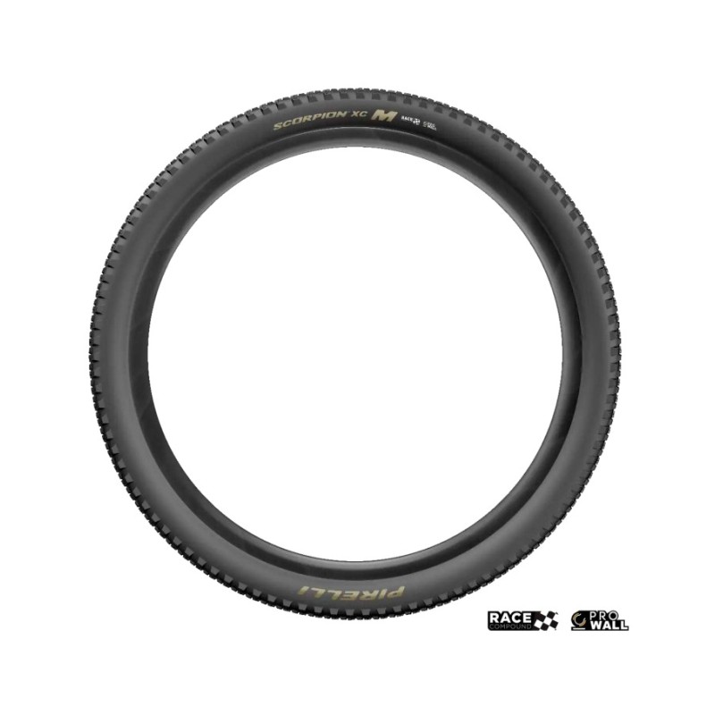 PIRELLI Tire cover SCORPION RACE XC M 29 X 2.4 PROWALL GOLD