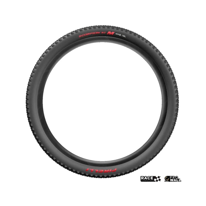 PIRELLI Cubierta neumatico SCORPION RACE XC M 29 X 2.4 PROWALL RED 8019227452259