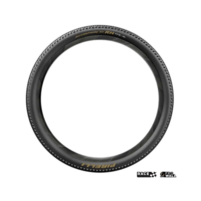 PIRELLI Tire cover SCORPION RACE XC RH 29 X 2.4 PROWALL GOLD