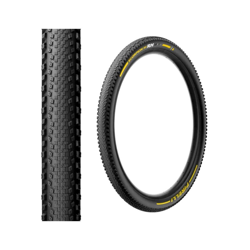PIRELLI Cubierta neumatico SCORPION RACE XC RH 29 X 2.4 PROWALL YELLOW 8019227462678