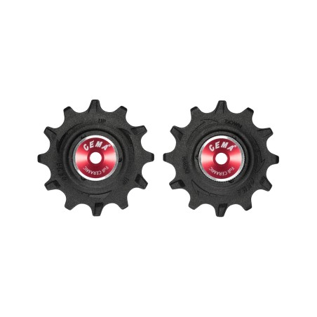 CEMA Roldanas de plástico-cerámico SRAM XX1/XO1 12-12T CE06-SRC-JW-PR02-CF